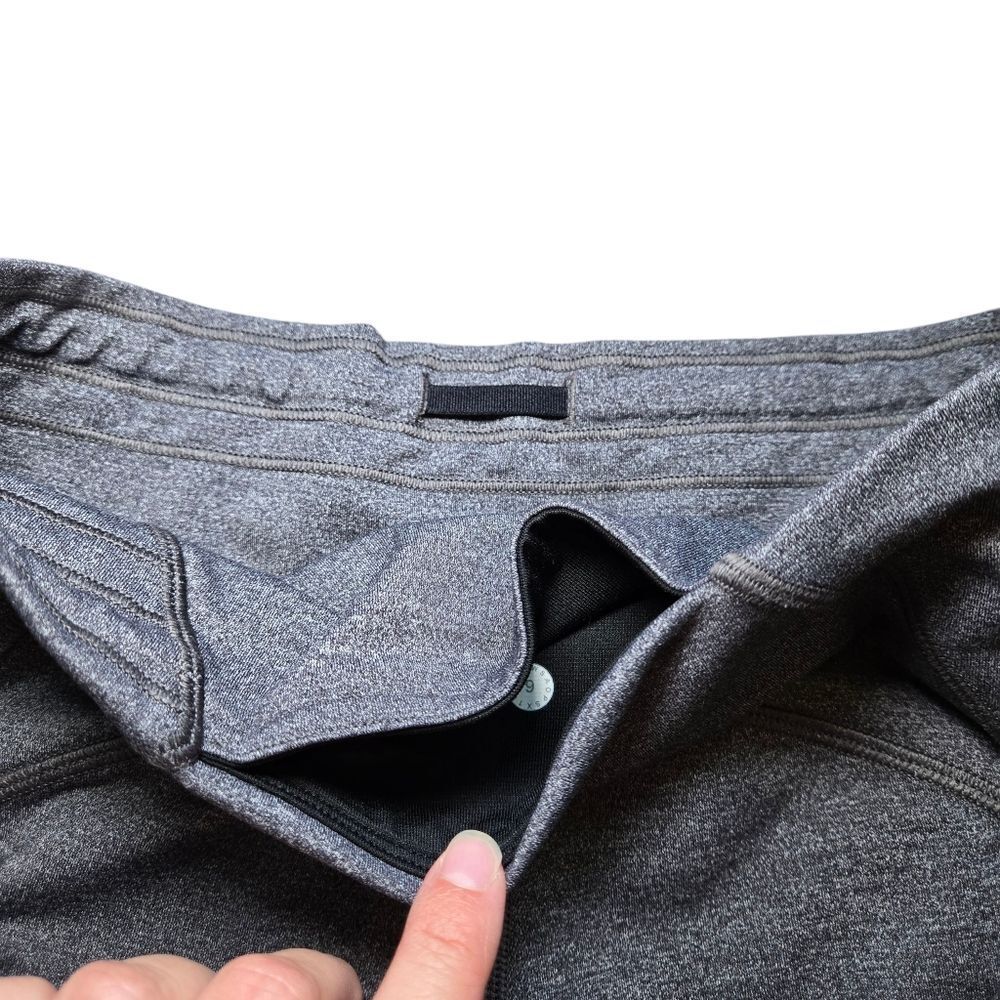 Lululemon Train Times 7/8 Pant 25" - Heathered Black - Picture 8 of 10